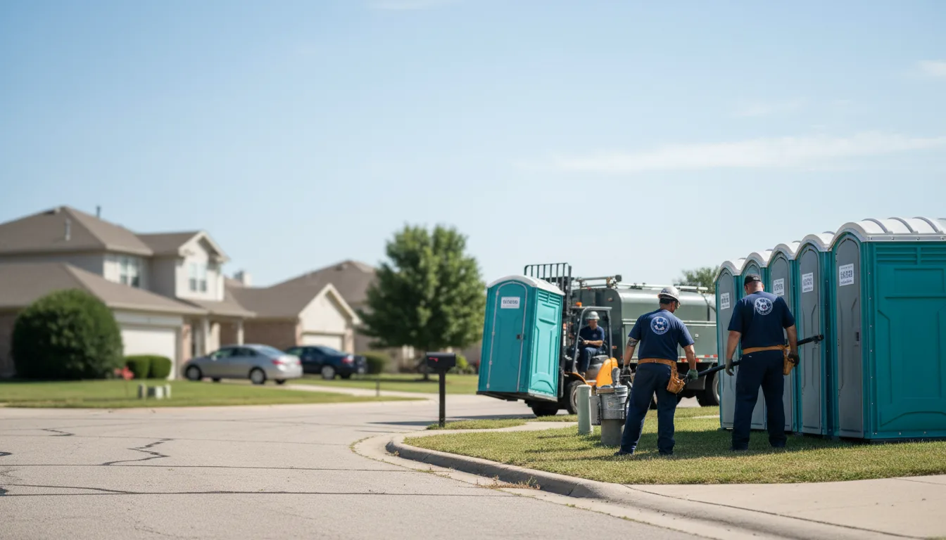 Porta Potty Rental in Coatesville, IN near me